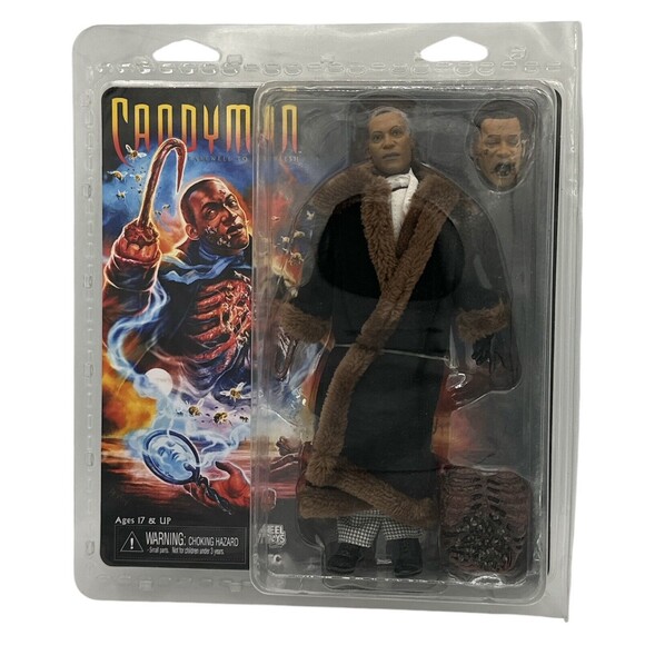 NECA Friday the 13th Part 2 Jason Voorhees & Candyman 8" Retro Clothed Figures - Picture 9 of 15